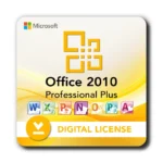 Microsoft Office 2010 Professional Plus | Original & Lifetime License For 1PC